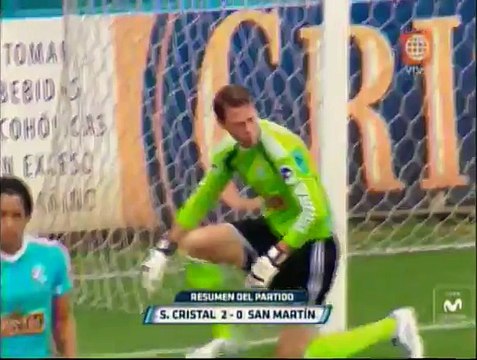 Sporting Cristal venció 2-0 a San Martín por el Torneo Apertura 2015 [Fotos y video]