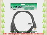 InLine 17183 DisplayPort zu HDMI Konverter Kabel schwarz