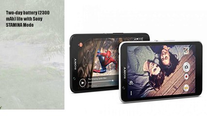 Sony Xperia E4 Smartphone, 12.7cm (5'') Scratch-resistant