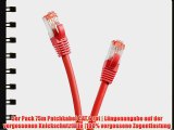 TPFNet (5er PACK) 75m CAT.6 - CAT6 Premium Ethernet LAN Patchkabel SFTP DOPPELT GESCHIRMT |