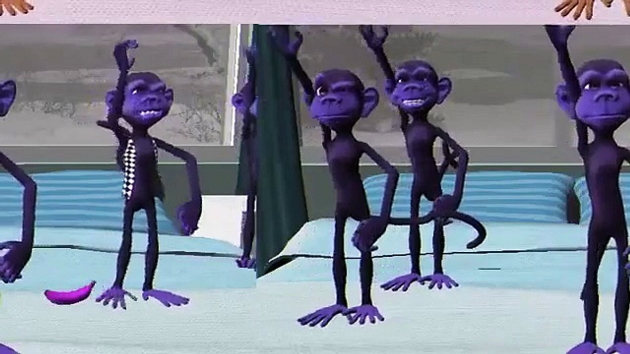 Five Little Monkeys Nursery Rhyme from Just Dance Kids - Kidsongs