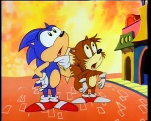 Animation - Les Aventures de Sonic - 1 - Section Spéciale Super Secrète Sabotage Sonic