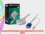 Assmann DC OC12U Digitus Pocket KVM Switch PS/2 (2-Port) f?r USB PC