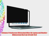 Fellowes PrivaScreen Blickschutzfilter f?r Laptop und Monitor-Widescreen 609 cm (24 Zoll) 16:9