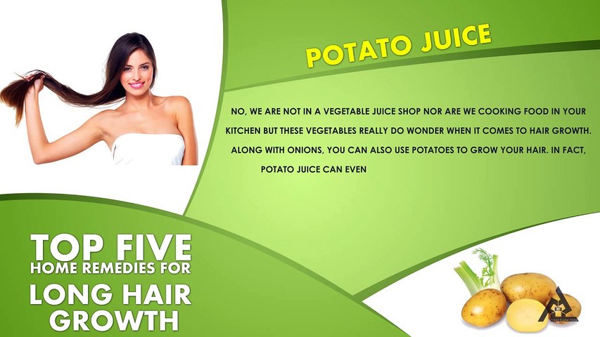 Top 5 Home Remedies For Hair Growth Home Remedies Video