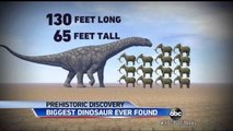 Biggest Dinosaur Ever Found: Giant Titanosaurus Discovered in Argentina