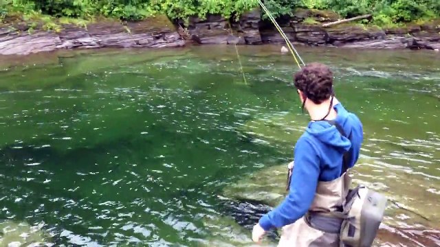 Pêche au saumon atlantique Riviere York 2014 - Atlantic salmon fishing York River 2014 - Gaspe