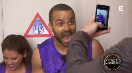 La grosse chute de Tony Parker à Fort Boyard