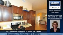 Homes for sale 5412 Manuel Gameros El Paso TX 79934 Coldwell Banker Legacy