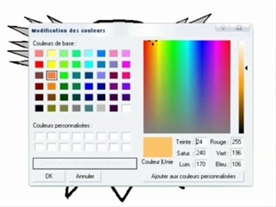 Dessin sur Paint
