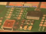 SMD Components self-align in toaster / skillet reflow