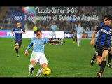 Lazio-Inter 1-0 con il commento di Guido De Angelis