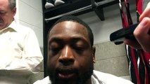 Dwyane Wade on knee contusion knocking him out for Miami Heat's game vs Boston Celtics