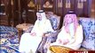 الملك عبد الله يتسلم رسالة من أمير دولة قطر