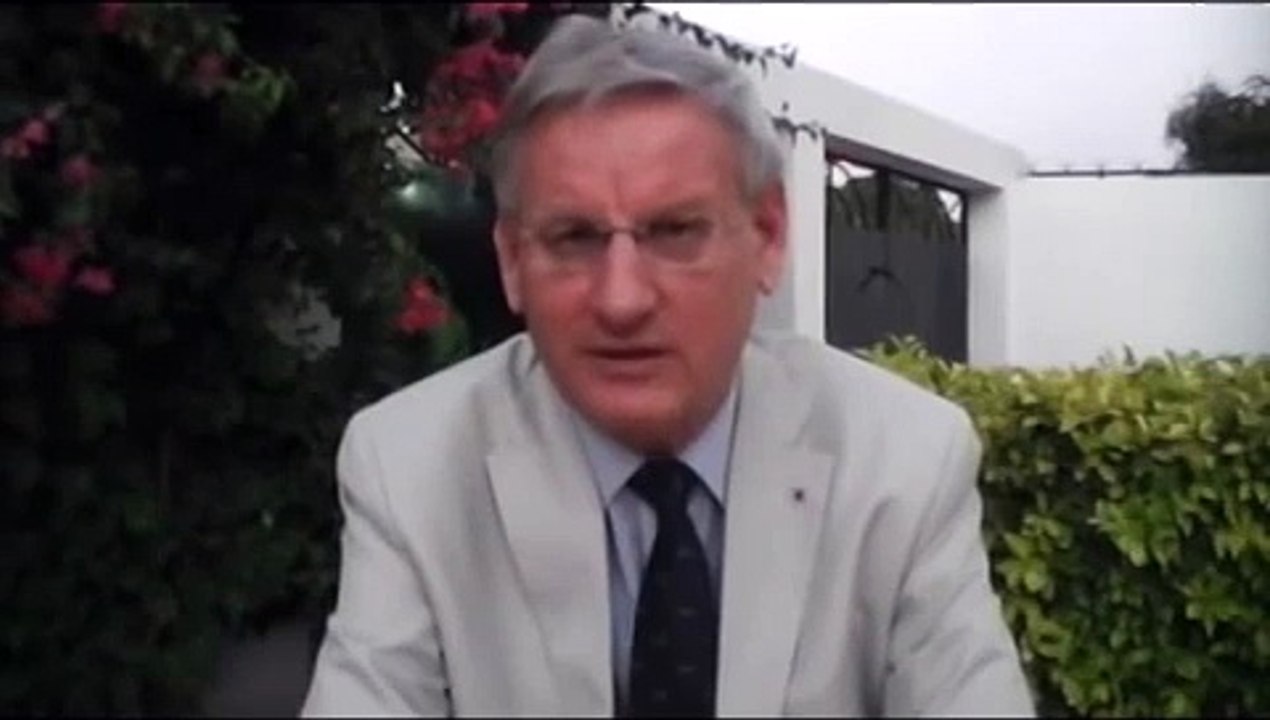 Carl Bildt om besöket i Mali