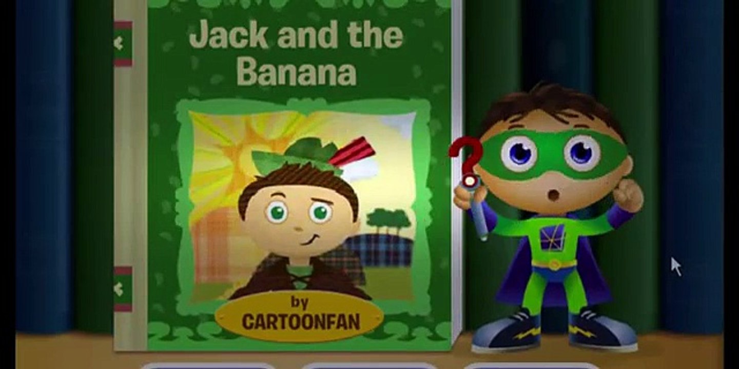 Super why story book creator jack and the beanstalk cartoon animation