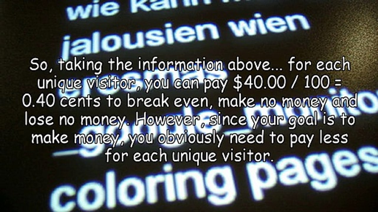 Using Google Adwords to Sell Products