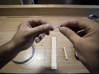 Como fabricar un muelle para jaulas 2  //  how to make a spring for cage 2