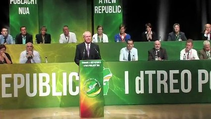 SF Ard Fheis 2011 Martin McGuinness MP MLA