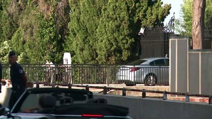 Arrivée du roi d'Arabie saoudite et de sa cour en France