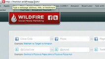 Demo of Wildfire's Social Media Monitoring App for Action Breakfast