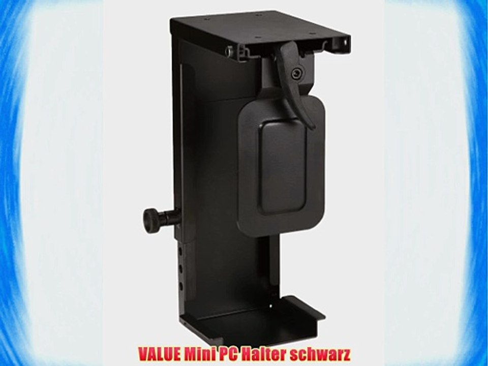 VALUE Mini PC Halter schwarz