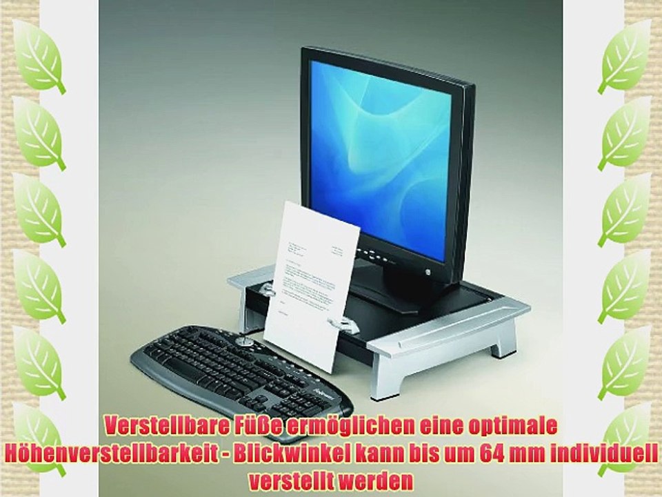 Fellowes Office Suites Monitorst?nder f?r Notebooks oder LCD-Monitore