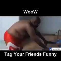 Hahaha Fat Man Jumped