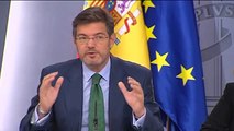 Intervención del ministro de Justicia, Rafael Catalá, tras Consejo de Ministros de 5/12/14