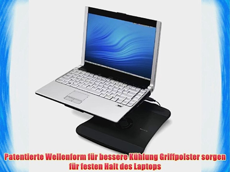 Belkin Laptop Cooling Stand USB Versorungs-Anschluss schwarz