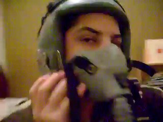 American Fighter Pilot Helmet
