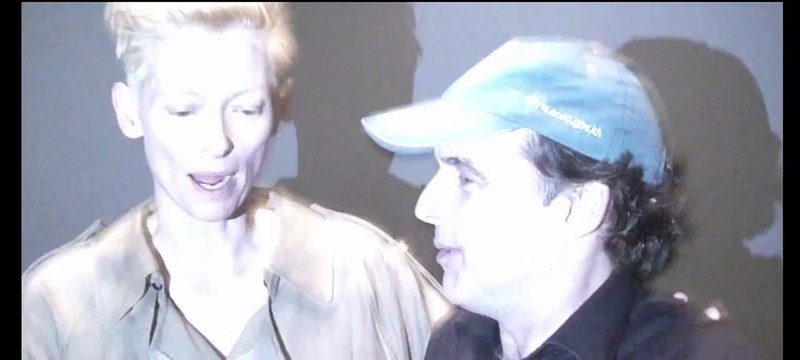 Tilda Swinton Mia Wasikowska in Vampire 'blood ecstasy' scene frm Jarmusch's Only Lovers Left Alive