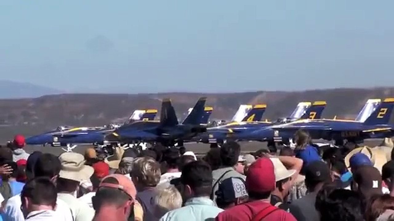Hi-DEF!!! Blue Angels Squadron Miramar Air Show 2009 in San Diego