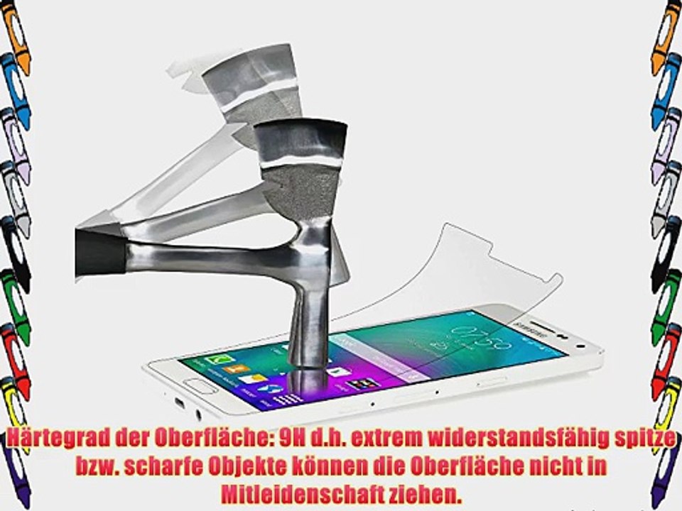 StilGut Displayschutzfolie Panzerglas f?r Samsung Galaxy A5 (2er-Pack)