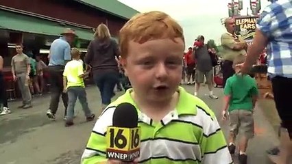 Apparently  This Kid is Awesome, Steals the Show During Interview