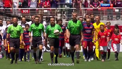 Manchester United 3 - 1 Barcelona All Goals and Full Highlights HD 2015