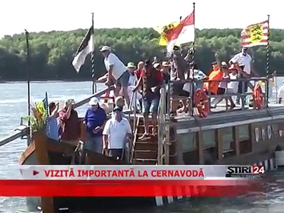 VIZITĂ IMPORTANTĂ LA CERNAVODĂ 13 07 2015 Media TV Medgidia