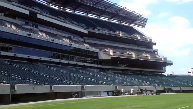 Le dan los últimos retoques al estadio de la Final de Copa oro