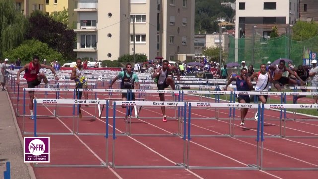 Finale 110 m haies Espoirs