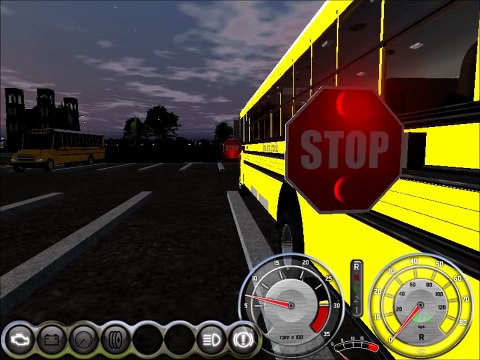 Rigs Of Rods School Bus Driving - 2016 Blue Bird Vision V1 - AM Route