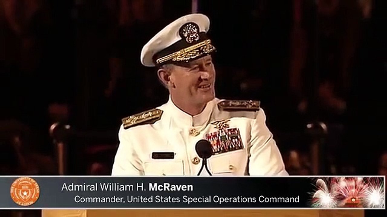 Discurso del Almirante William H. McRaven en University of Texas Austin 2014