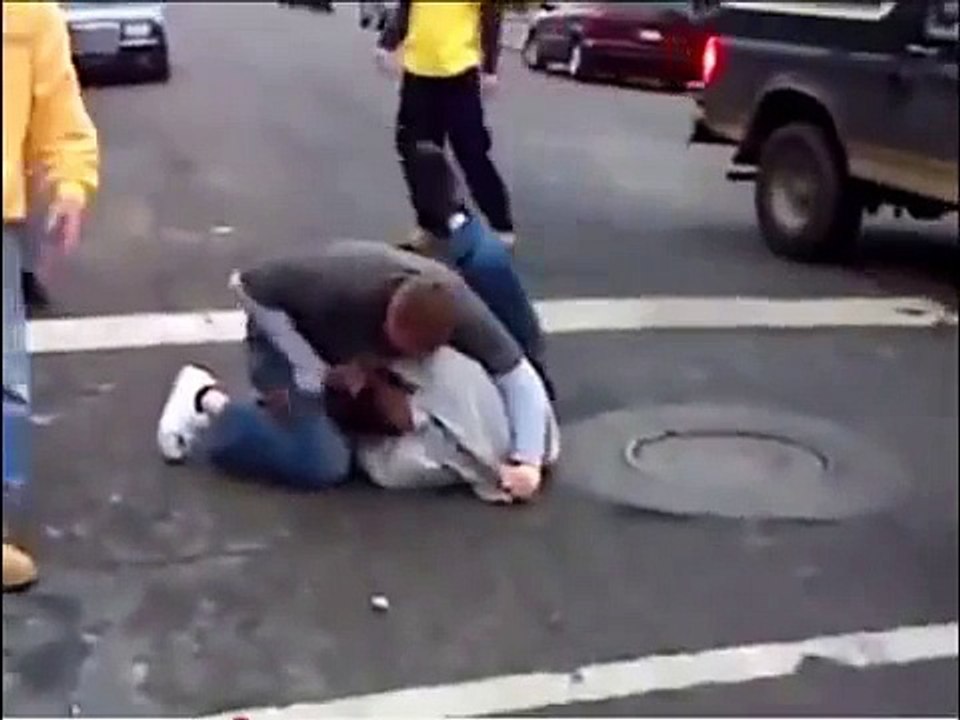 Some Real Jiu-Jitsu On Streets