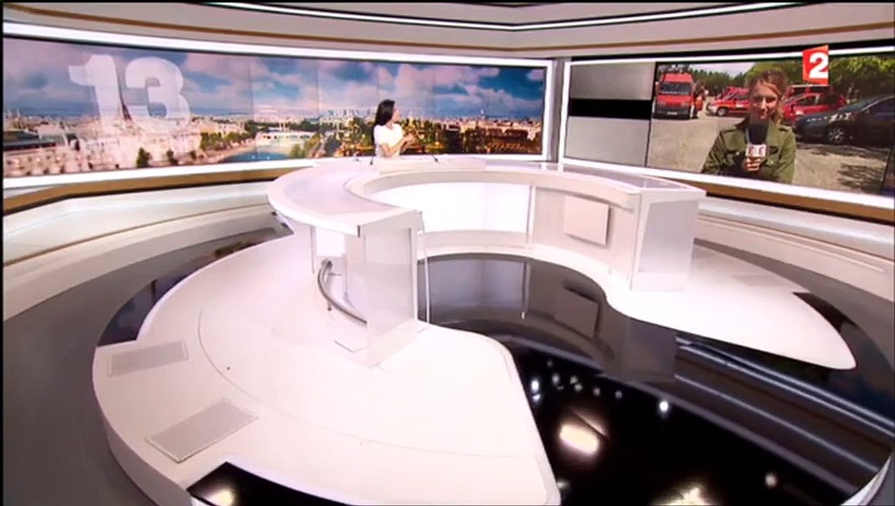 Incendie en Gironde : le vent complique le travail des pompiers