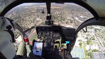 GoPro cockpit video of helicopter air show demo with ATC audio (Edited)