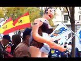 Miles de Policías Nacionales se manifiestan en Madrid contra los recortes de Rajoy