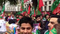 PTI Asim Khan Speech on 10 Downing Street in London at Protest against Altaf Hussain 26th July 2015