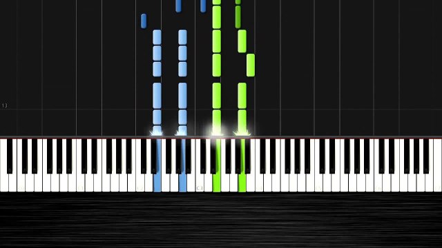 Eminem The Monster ft Rihanna Piano Tutorial Synthesia1