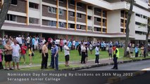 Nomination Day for By-election in Hougang (2012)