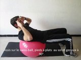 Exercices Abdominaux  Swiss-ball