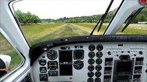 Carenado C90B. Short Field Landing (Scenery by ORBX)